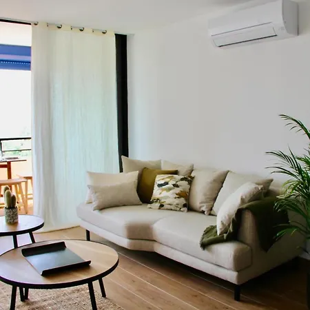 Le Palm - 1 Ere Ligne Vue - Exceptionnel P2 Apartamento